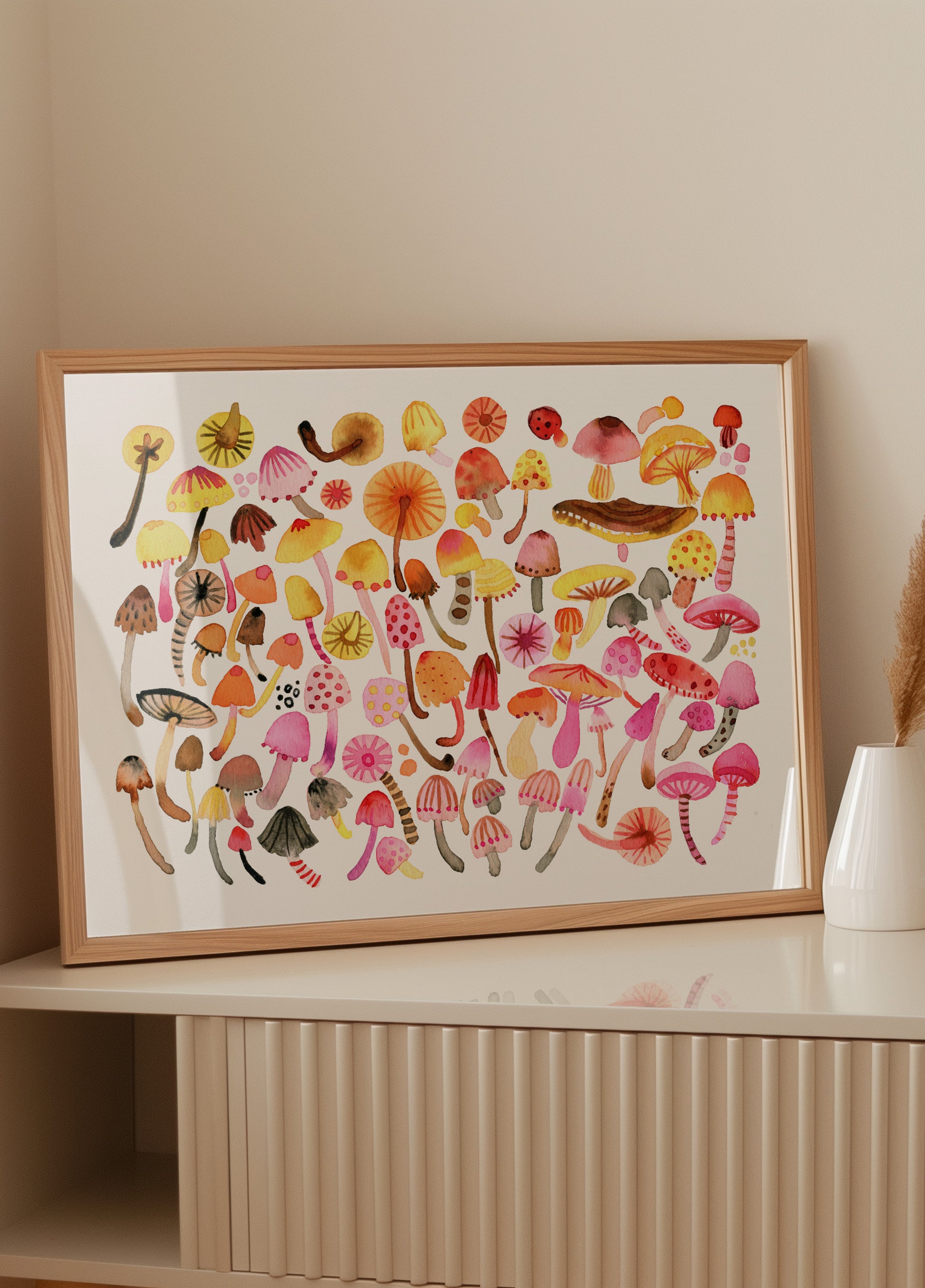 Whimsical Mushroom Collection