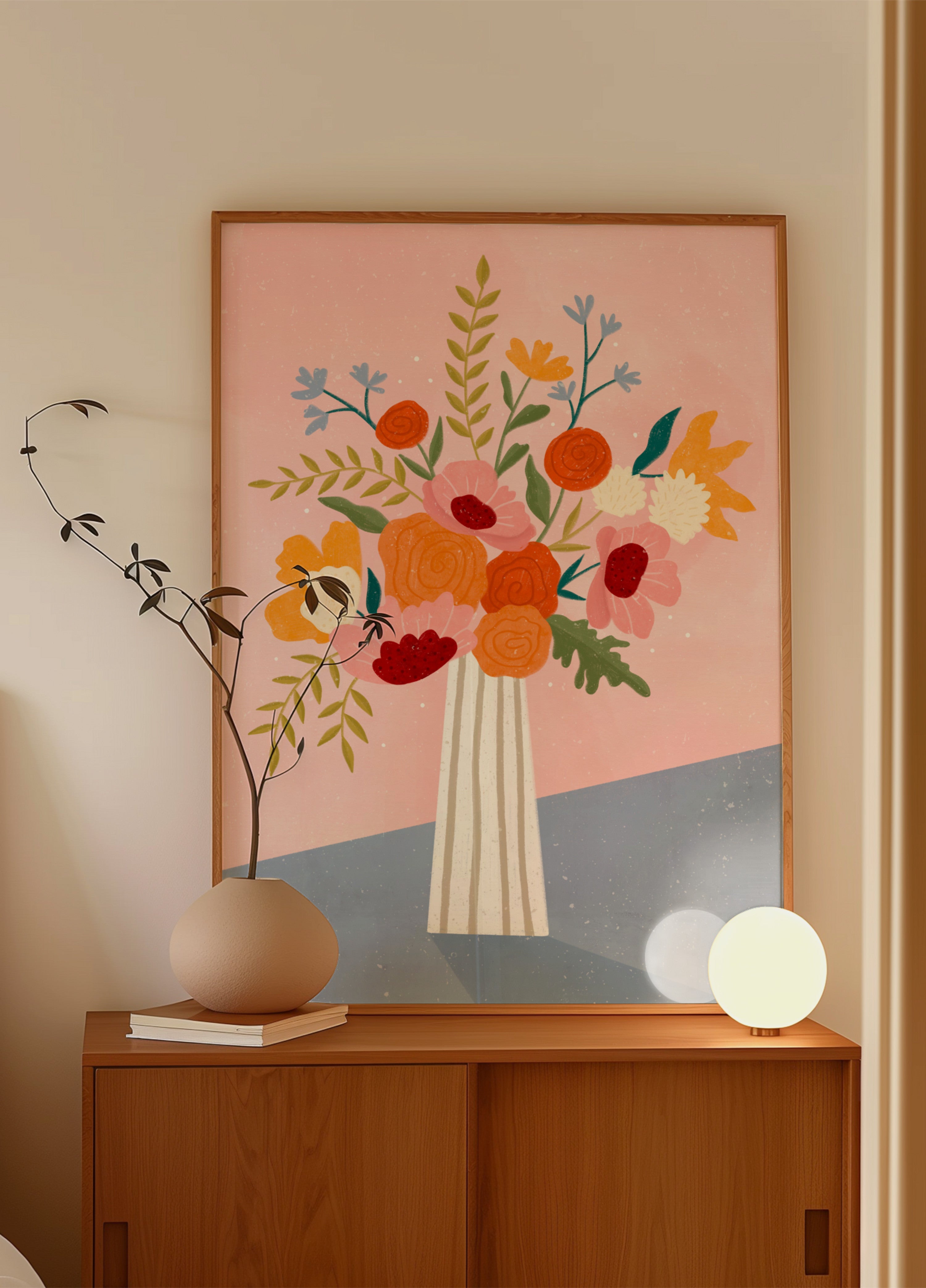 Modern Floral Arrangement