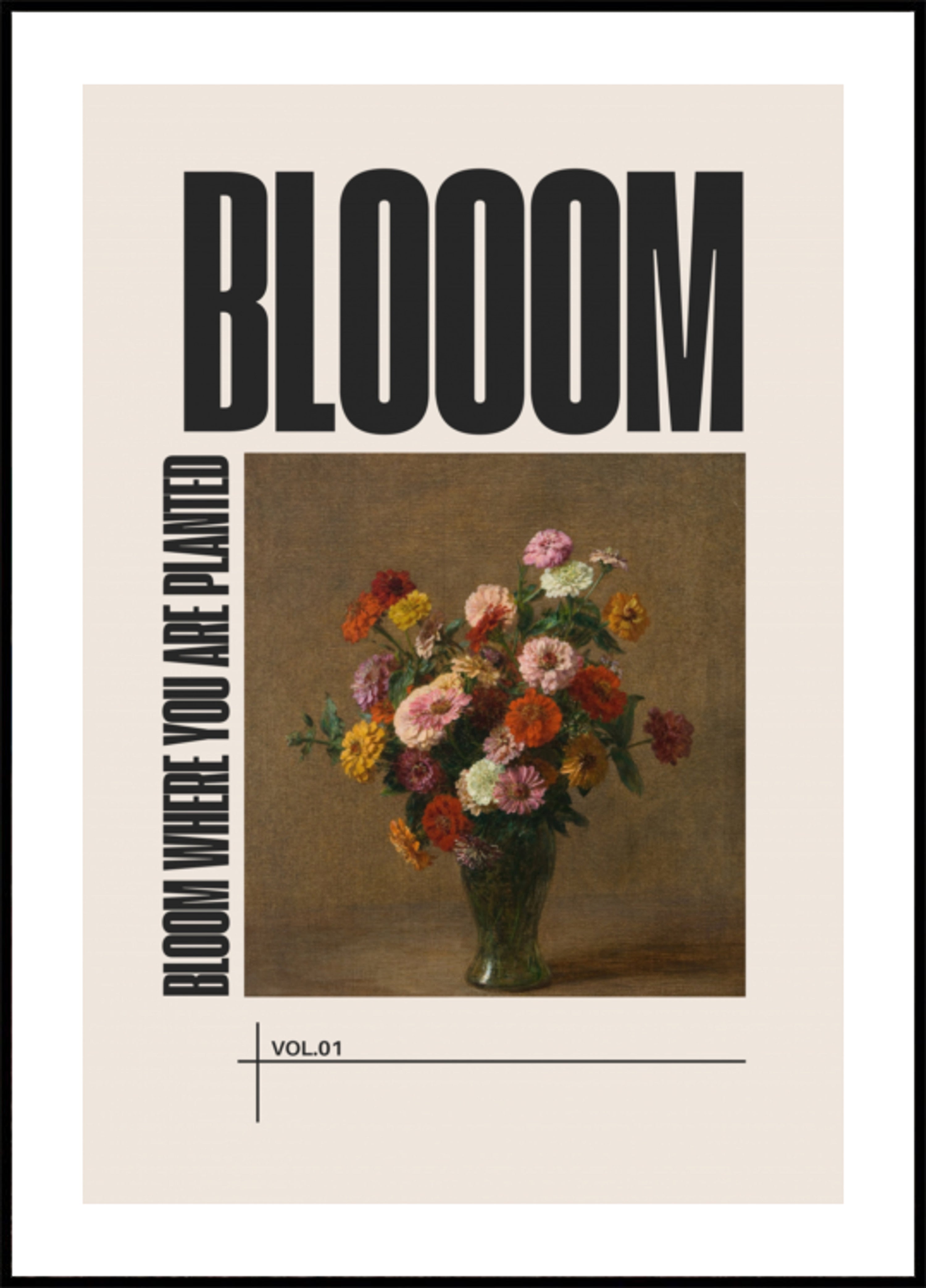 Vibrant Flower Still Life