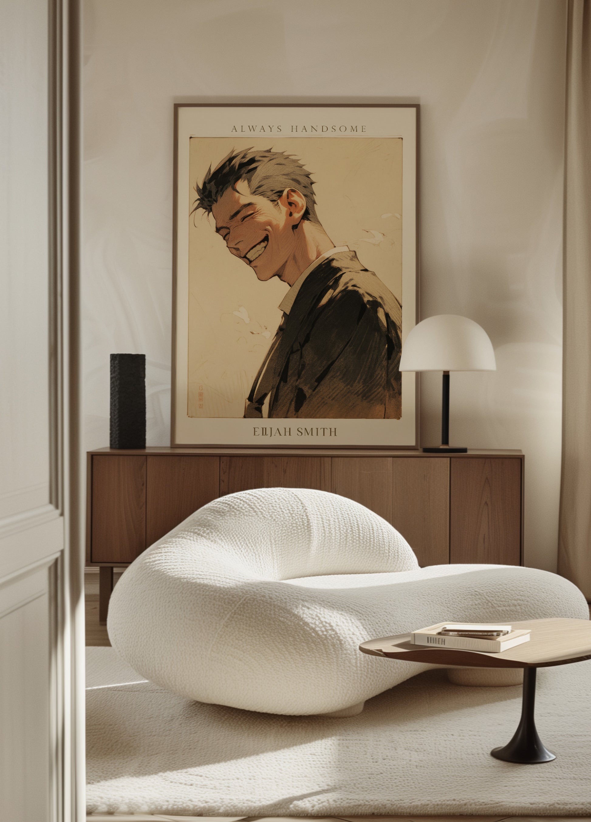 Portrait of a Smiling Man