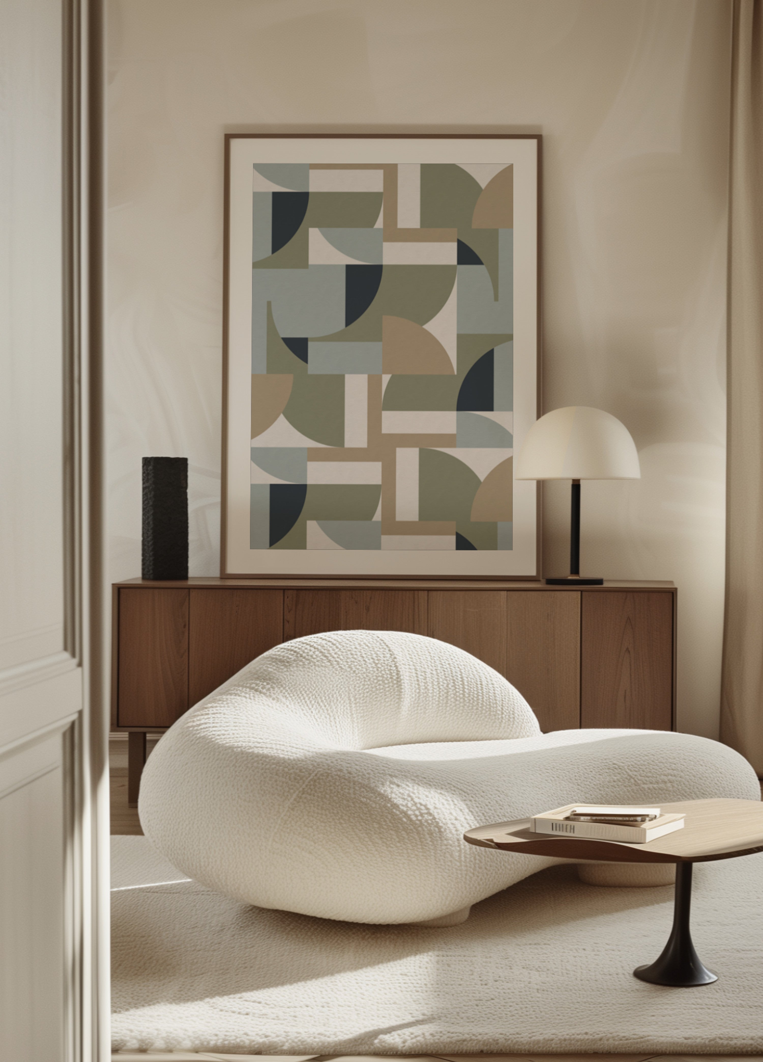 Muted Geometric Curves