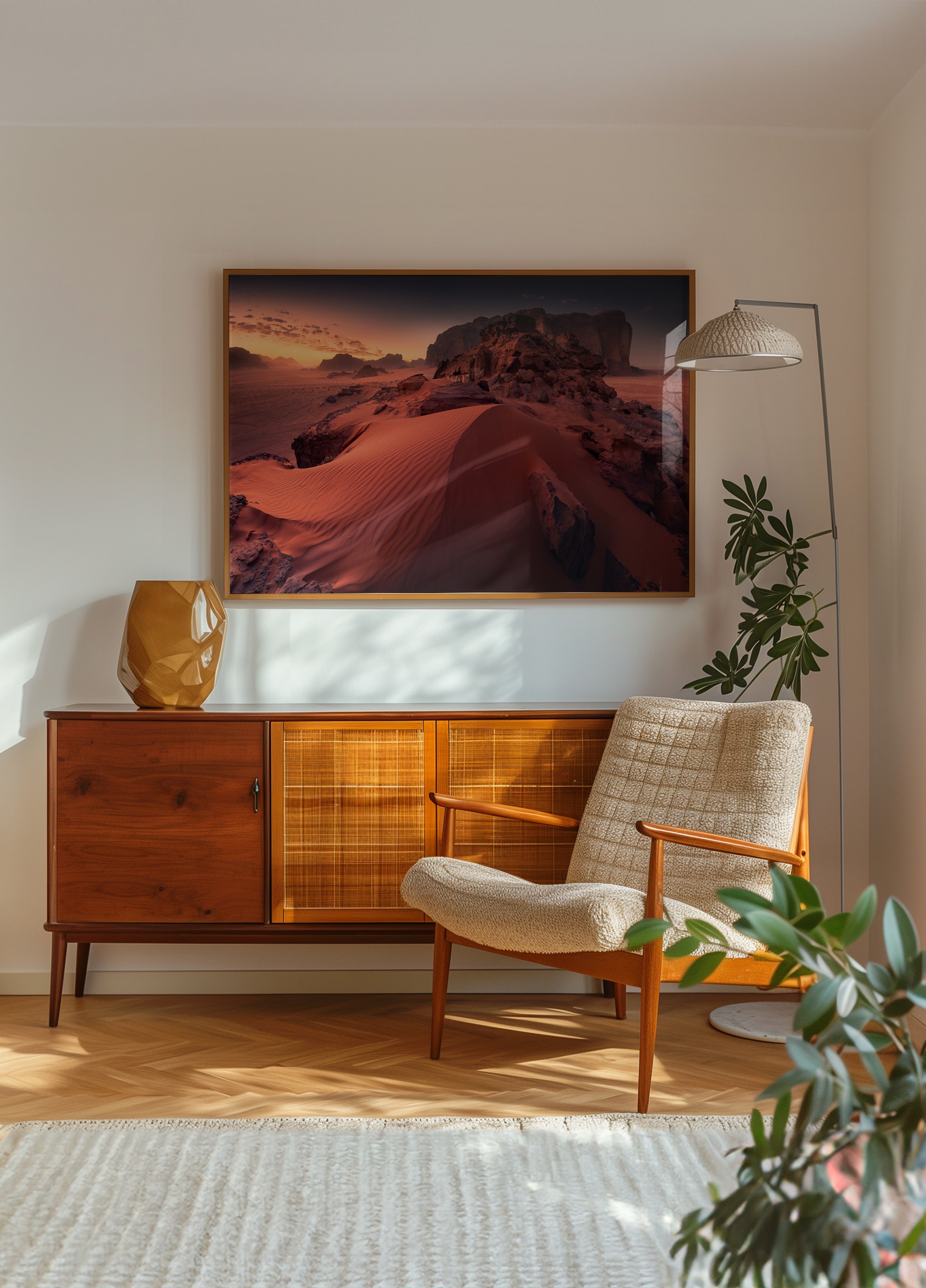Red Desert Sunset