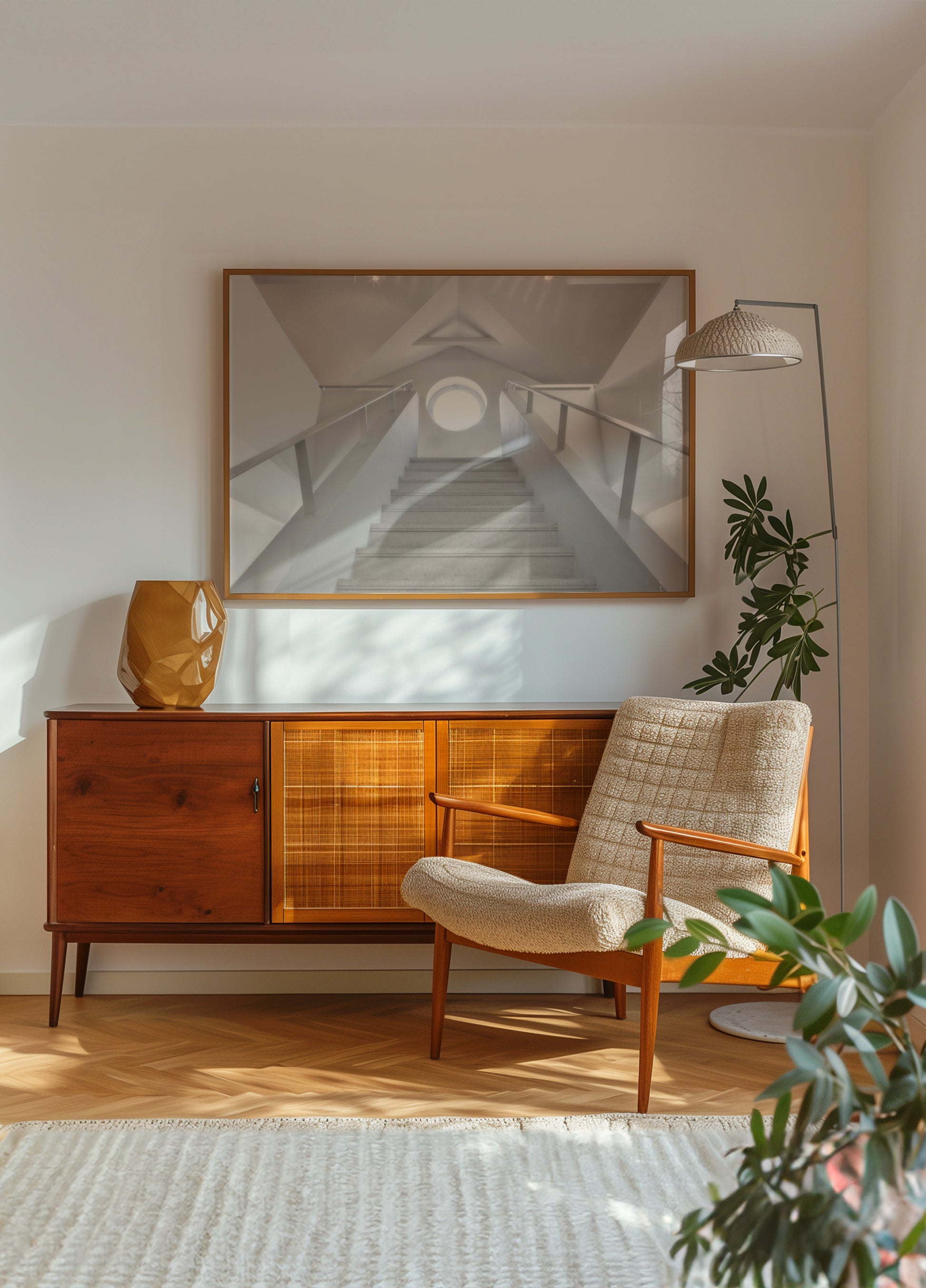 Geometric White Ascent
