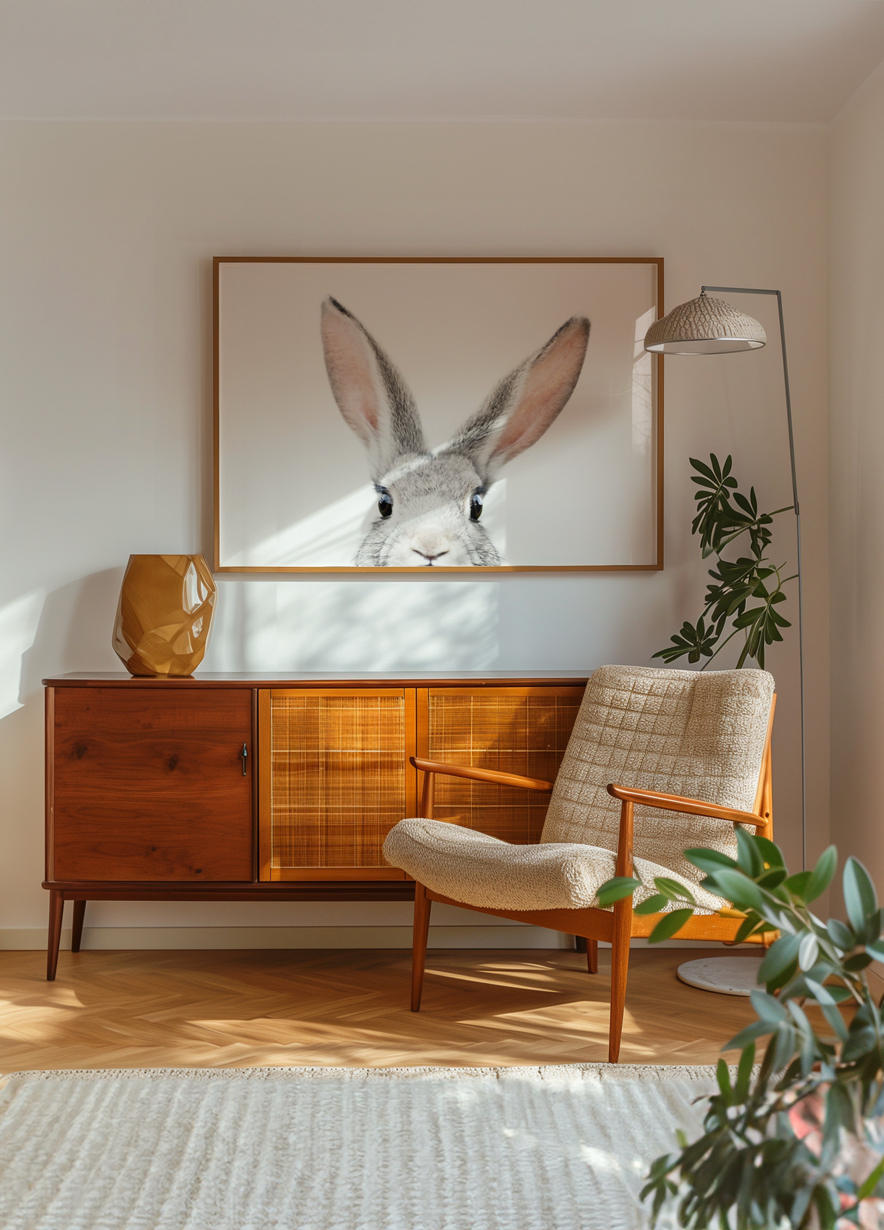 Peeking Bunny