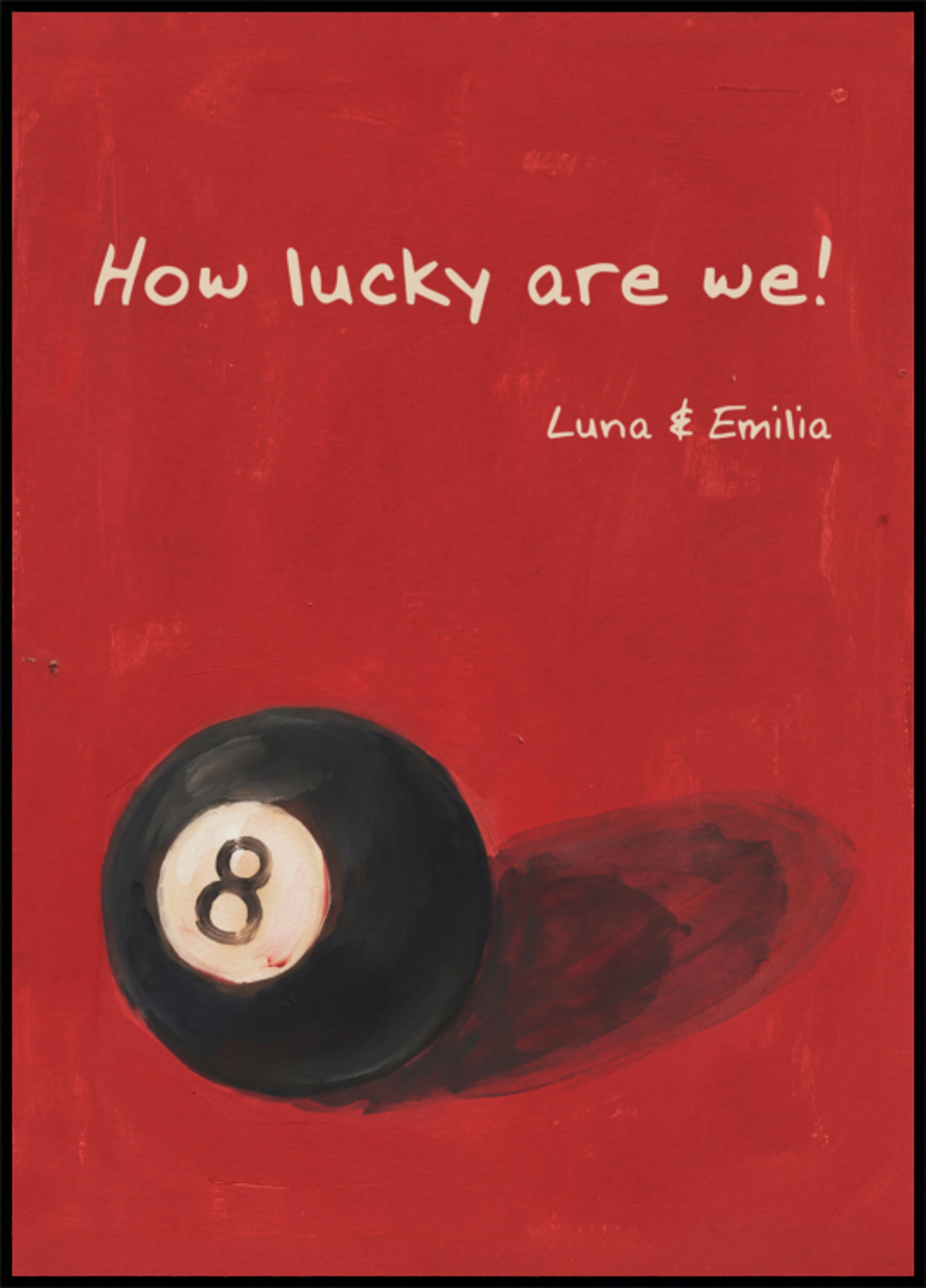 Vintage 8-Ball Poster