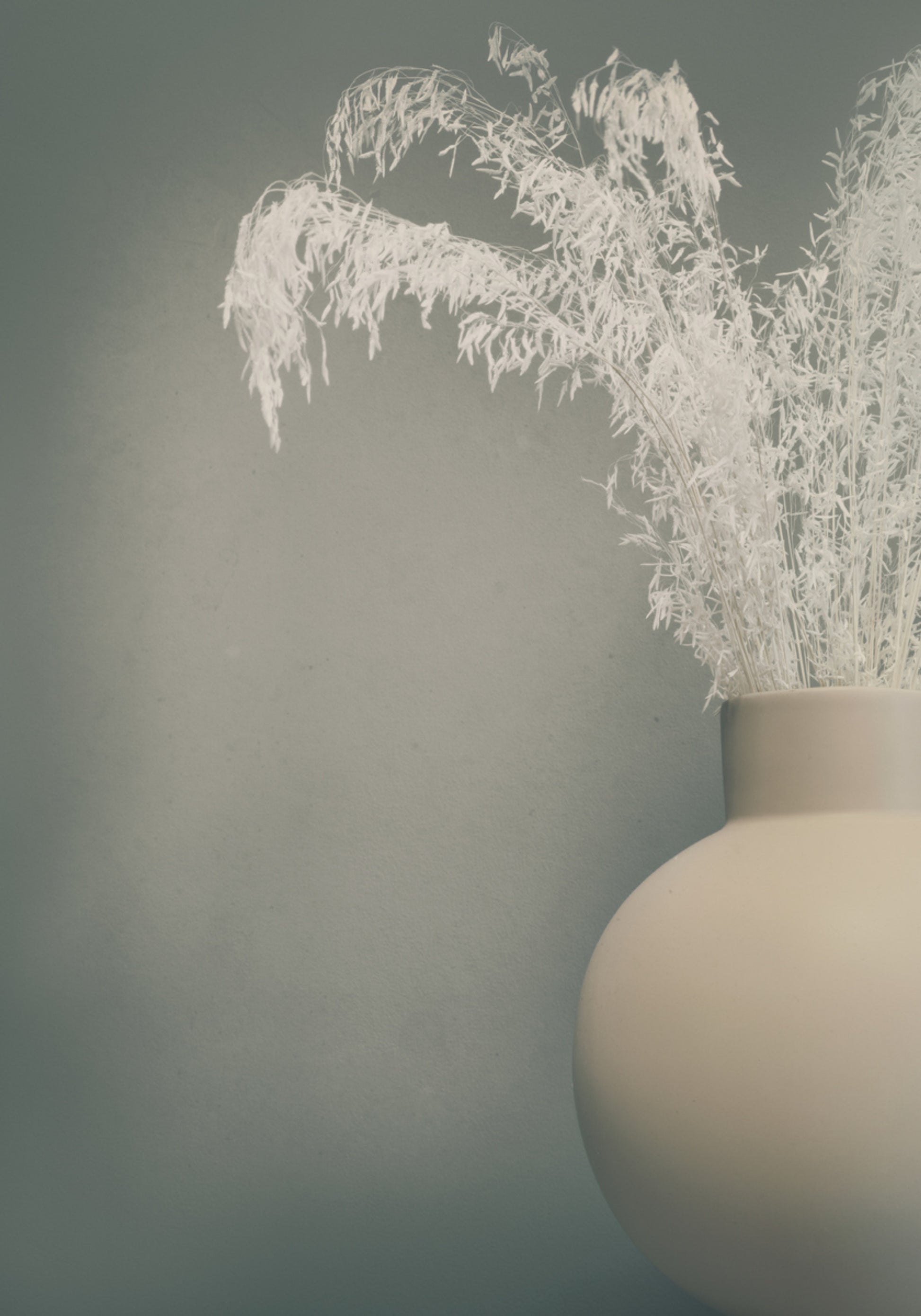Serene Dried Botanical Vase