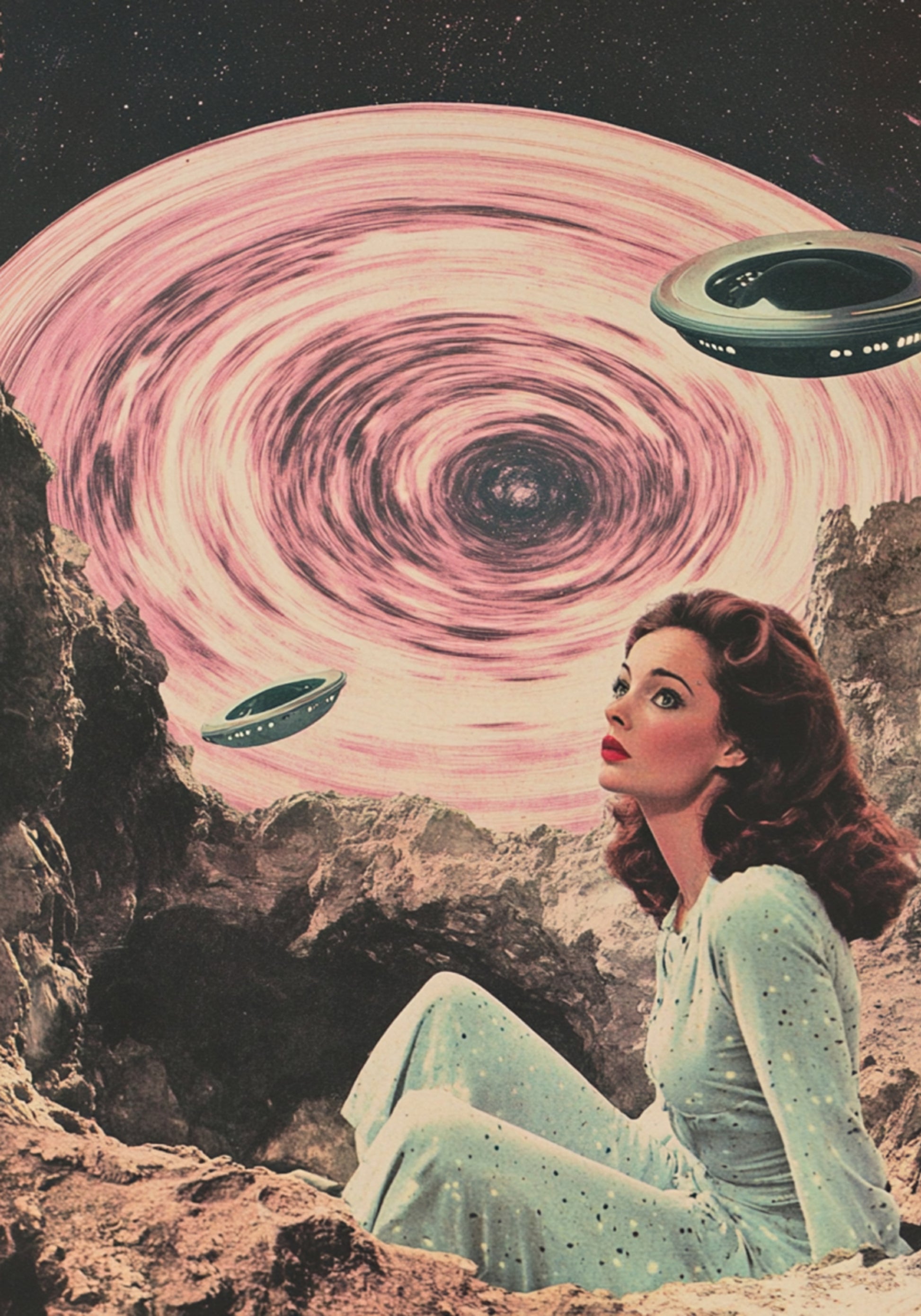 Pink Galaxy Gaze