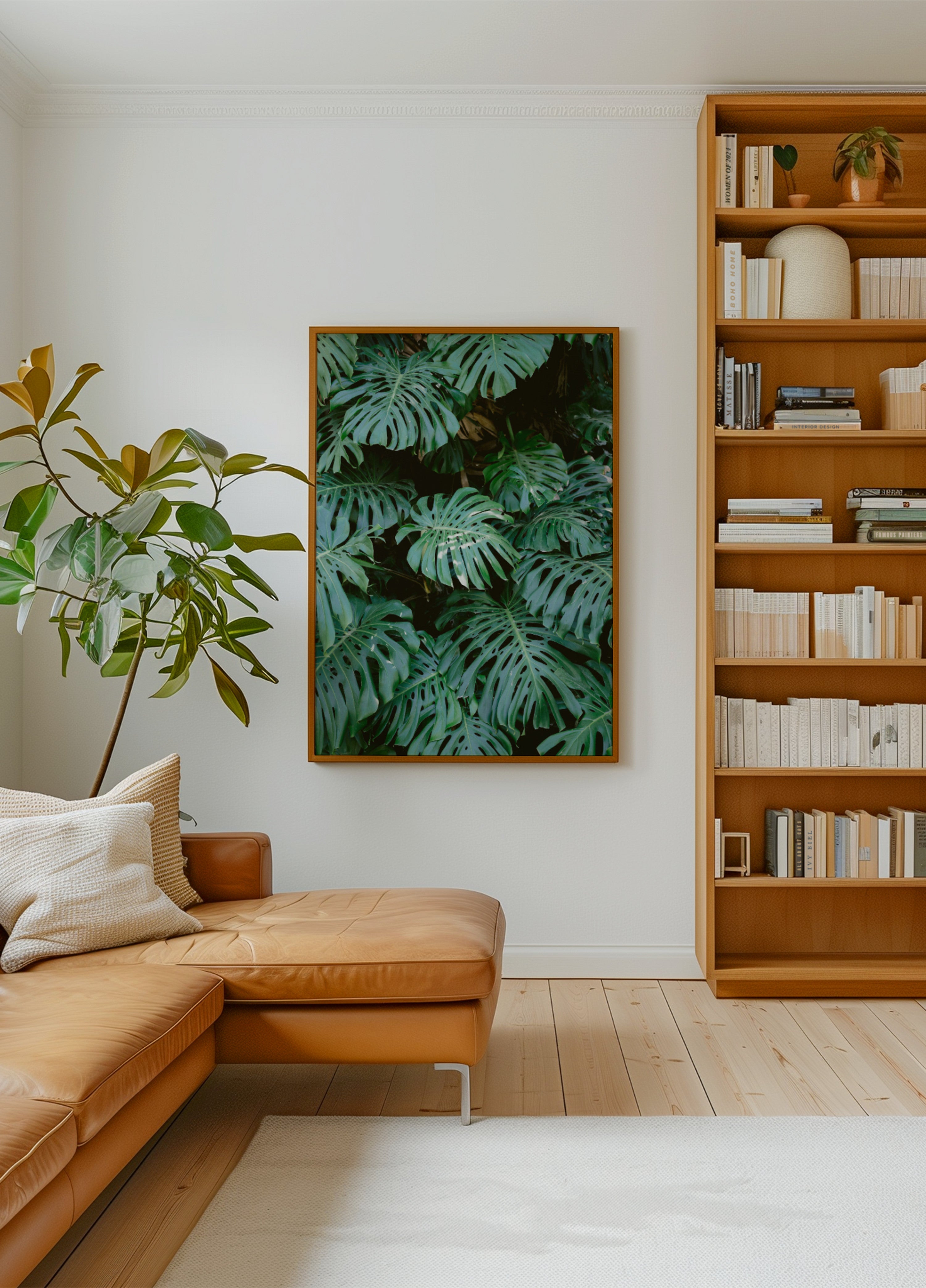 Monstera wall in Lisbon