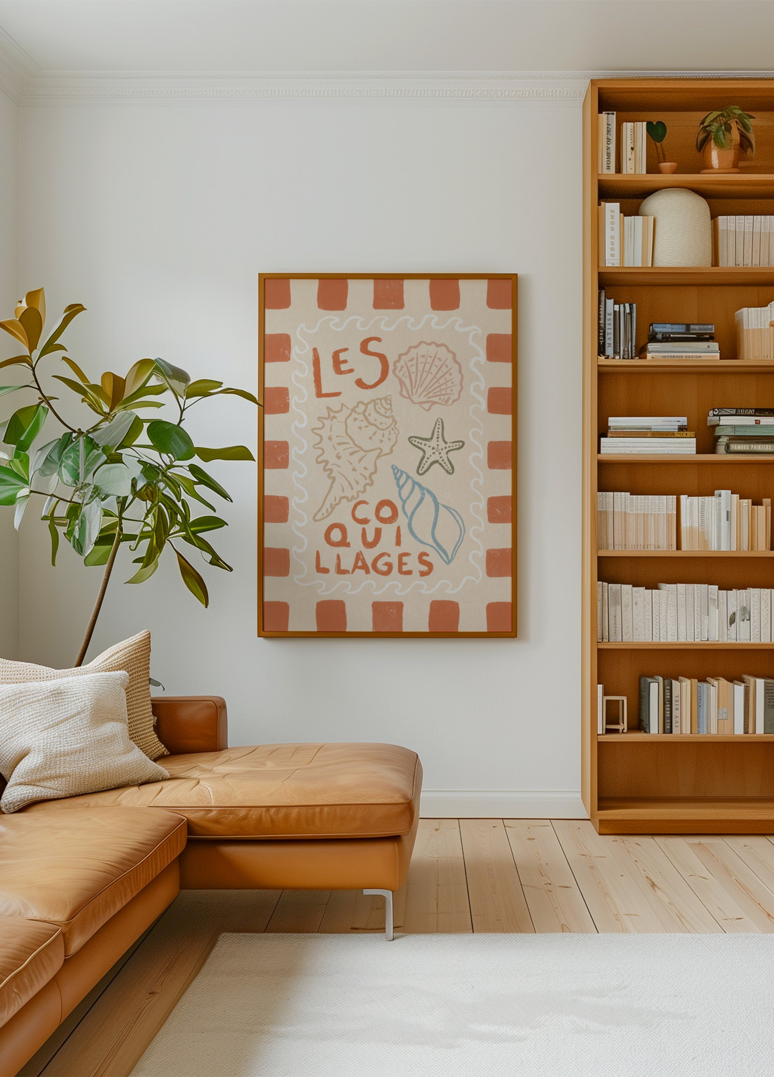 Rustic French Seashells