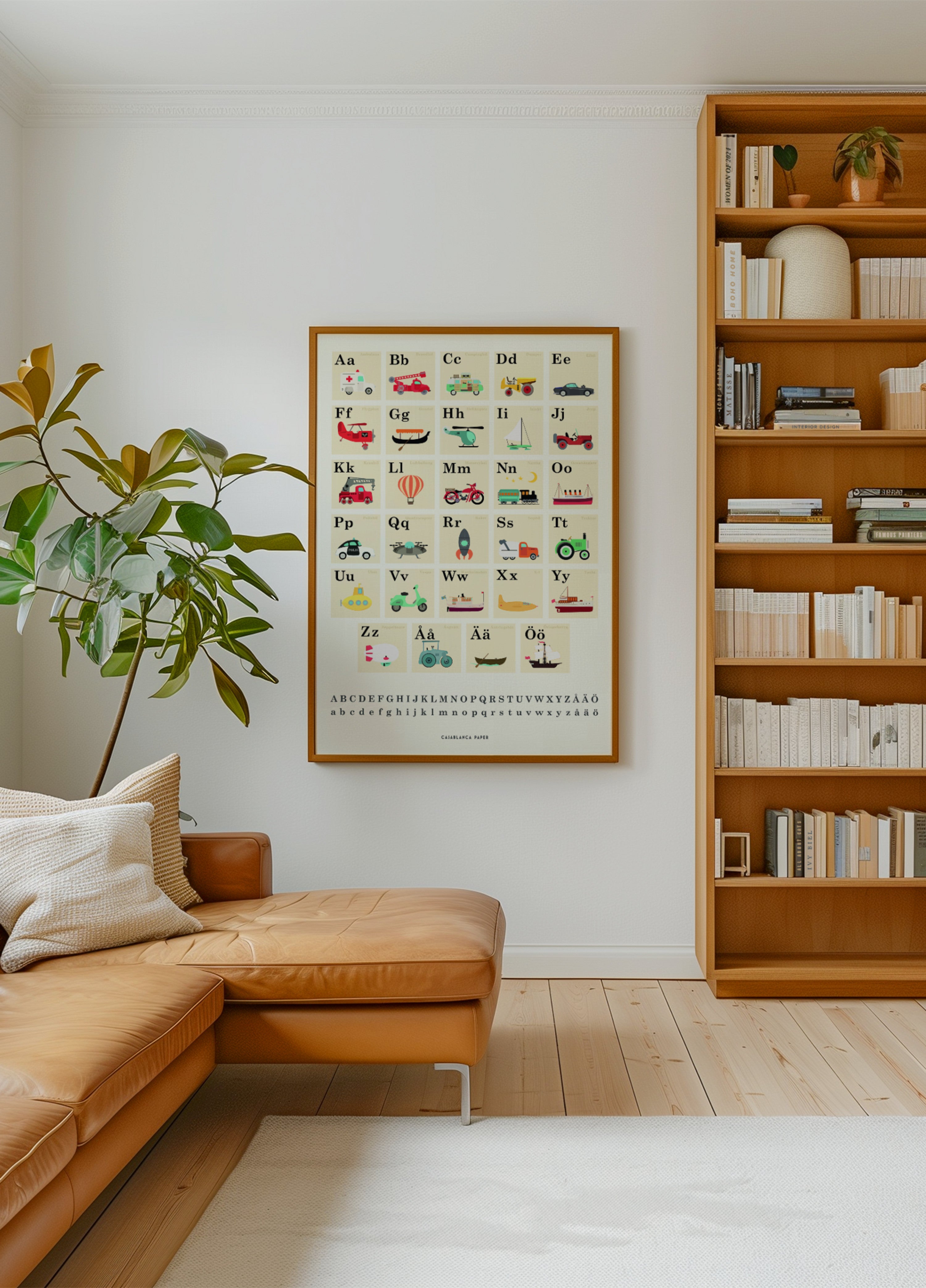 Playful Vehicle Alphabet